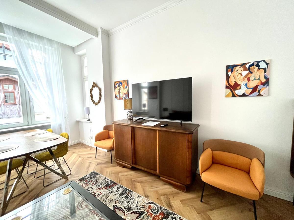 Agapella Apartamenty- Apartament Fiszera 500M From The Beach, Free Parking 索波特 外观 照片